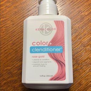 Brand new never used rose gold clenditioner